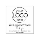 Simple Business Logo Rubber Stamp