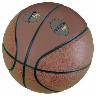 SIMPLE BUSINESS OWN LOGO COMPANY BRAND RICH BROWN BASKETBALL