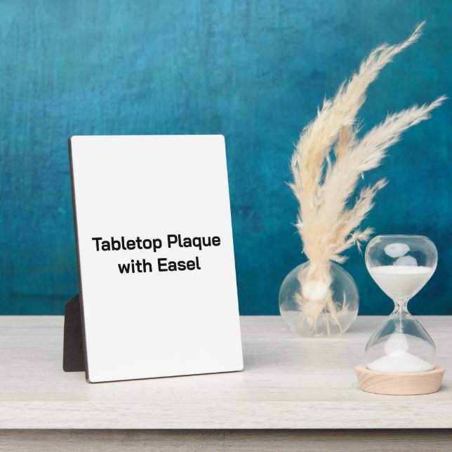 Simple Business Promotion 5" x 7" Plaque (Side)