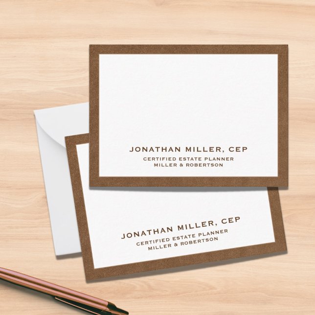 Simple Business Typographic Card (Creator Uploaded)
