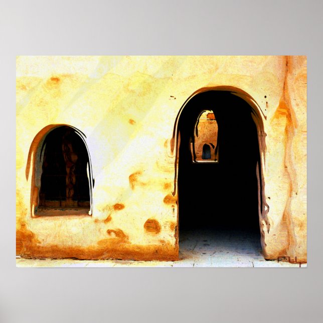 simple but beautiful house poster (Front)