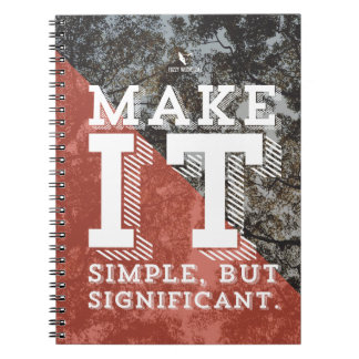 "Simple But Significant" Notebook