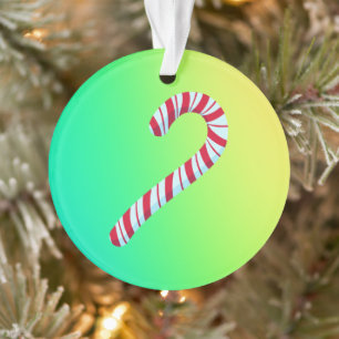 Simple Candy Cane Ornament