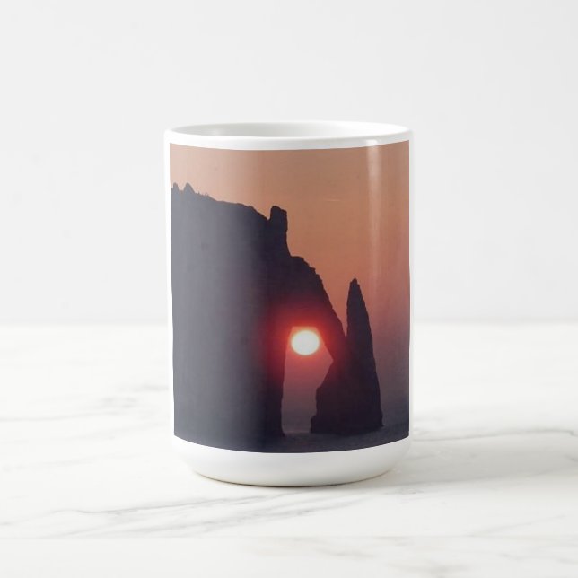 Simple card coffee mug (Center)