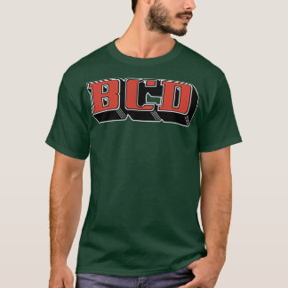 Simple Casual Bcd Design T-Shirt