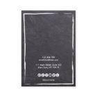 simple chalkboard Earring frame display add logo