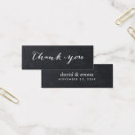 Simple Chalkboard Script Wedding Favour Tags<br><div class="desc">Affordable custom printed professional business cards personalised with your name and business contact info. Use the design tools to edit the text fonts and colours, add your logo or photos to design your own unique business card. Double-sided printing is included on all cards. Select from all of our size and...</div>