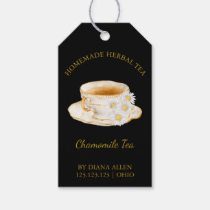 Simple Chamomile Tea Hang Tag 
