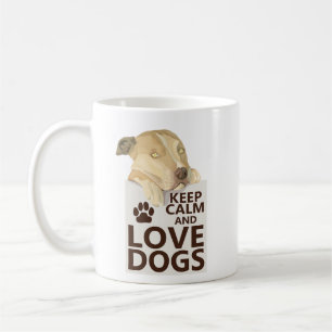 Simple Charming Motivation Dog Lovers Clean  Coffee Mug