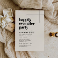 Simple chic & elegant Happily ever after party