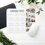 Simple chic photo Calendar 2024 collage Mouse Mat<br><div class="desc">Simple chic photo Calendar 2024 collage mouse pad
Perfect photo gift for your love ones</div>