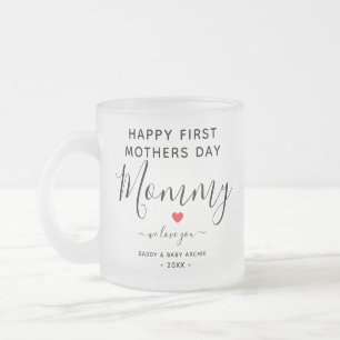 Simple & Chic Photo Collage Mug with Heart