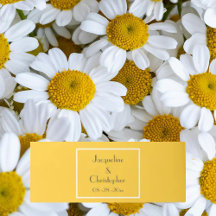 Simple chic script names elegant modern Wedding