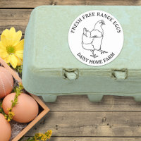 Simple Chicken Free Range Eggs Box