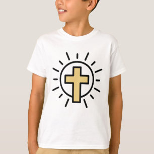 Simple Christian Cross T-Shirt