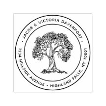 Simple Christian Tree of Life Return Address