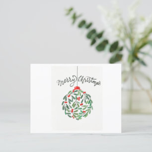 Simple Christmas postcards