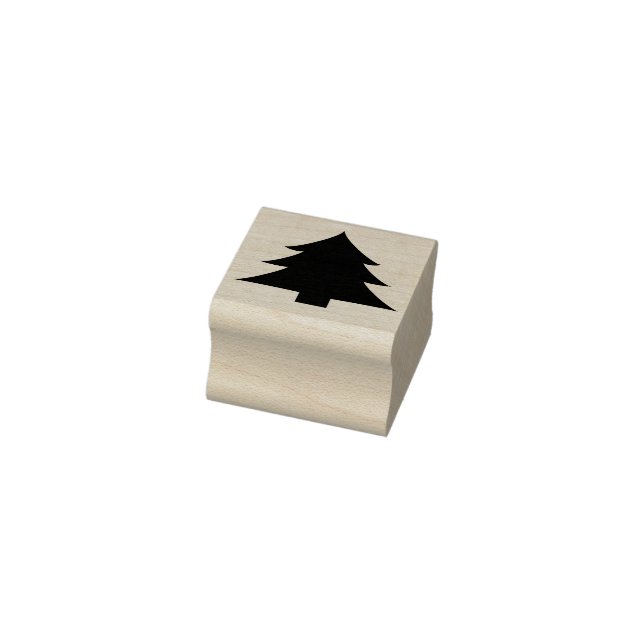  Simple Christmas Tree DIY Journalling Scrapbookin Rubber Stamp (Stamp)