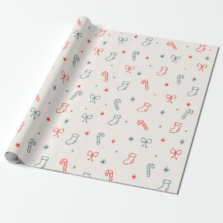 Simple Christmas Wrapping Paper