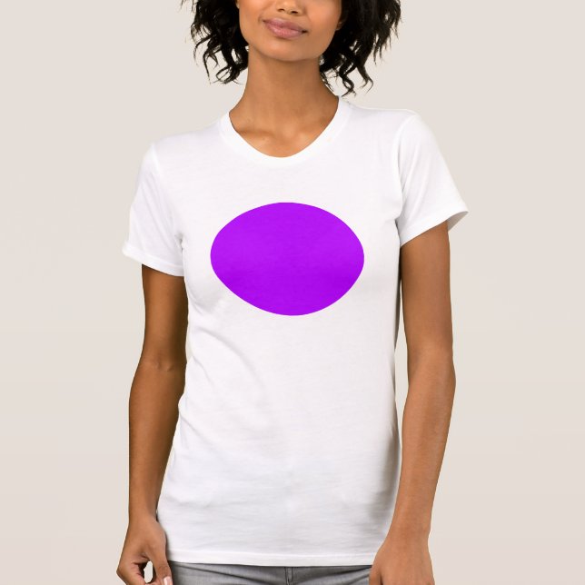 Simple Circle - Blue Purple T-Shirt (Front)