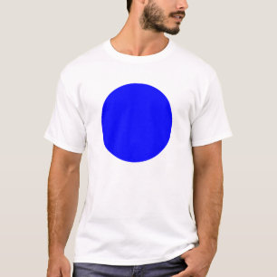 Simple Circle - Blue T-Shirt