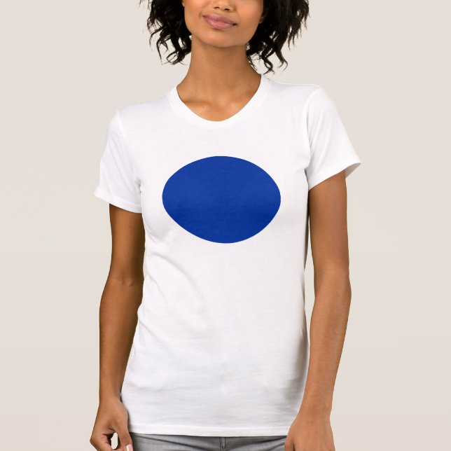 Simple Circle - Navy Blue T-Shirt (Front)