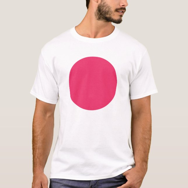 Simple Circle - Regal Red T-Shirt (Front)