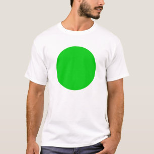 Simple Circle - Spring Green T-Shirt