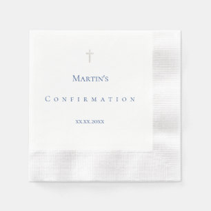 simple classic Confirmation Napkin