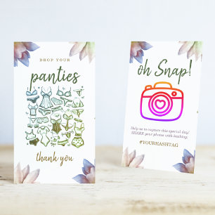 Simple Classic Floral Bridal Shower Pedestal Sign