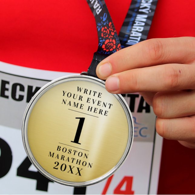 Simple Classic Gold Medal Competition 1st Prize Metal Tree Decoration (Creator Uploaded)