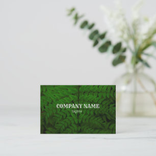 Simple Classic Minimalist Nature Business Card