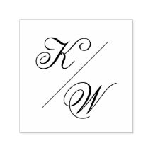 Simple Classy Minimal Typographic Wedding Monogram