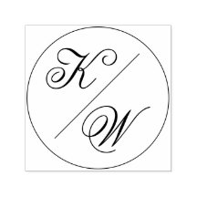 Simple Classy Minimal Typographic Wedding Monogram