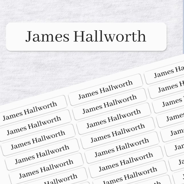 Simple Classy Name Editable Text Waterproof (Creator Uploaded)