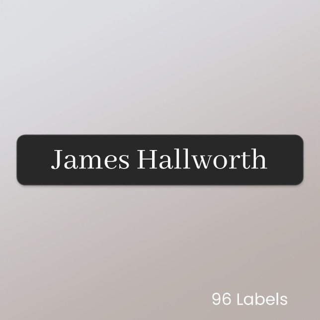 Simple Classy Name Editable Text Waterproof (Creator Uploaded)