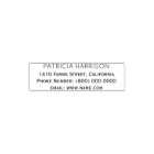 Simple & Clean Address Information