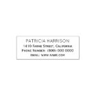 Simple & Clean Address Information