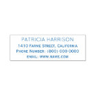 Simple & Clean Address Information