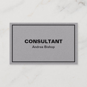 Simple Clean Frame Classic Business Card