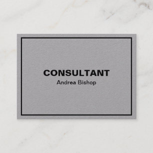 Simple Clean Frame Classic Business Card