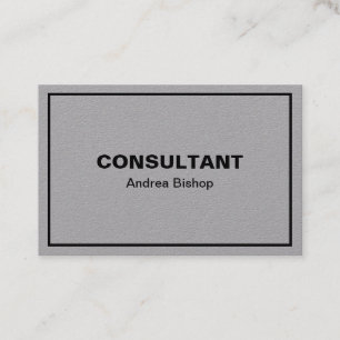 Simple Clean Frame Classic Business Card