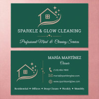 Simple Cleaning Service & Maid Logo