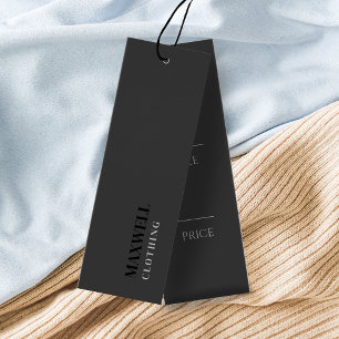 Simple Clothing Hang Tags