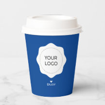 Simple Cobalt Blue Business Logo Custom