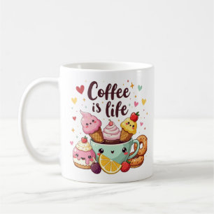 simple coffee is life Intended for children Mug
