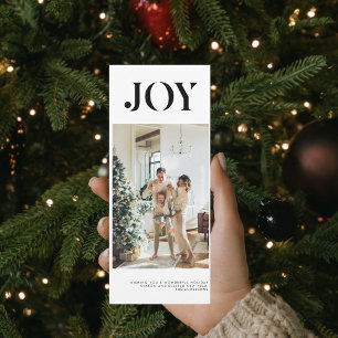 Simple Collage Christmas Holiday Photo   Joy