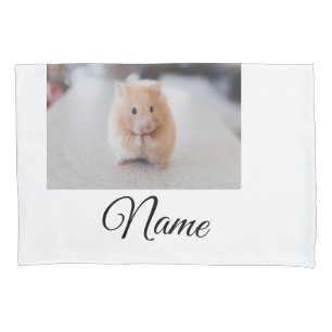 Simple colorful animal add name photo custom throw pillowcase