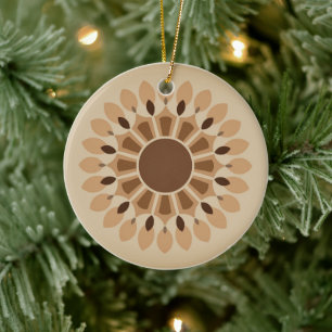 SIMPLE COLORFULL MODERN GIFT DAUGHTER SISTER MOM L CERAMIC TREE DECORATION