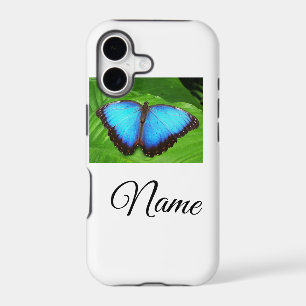 Simple colourful animal add name photo custom butt